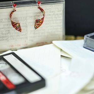 Vintage 80’s earrings!